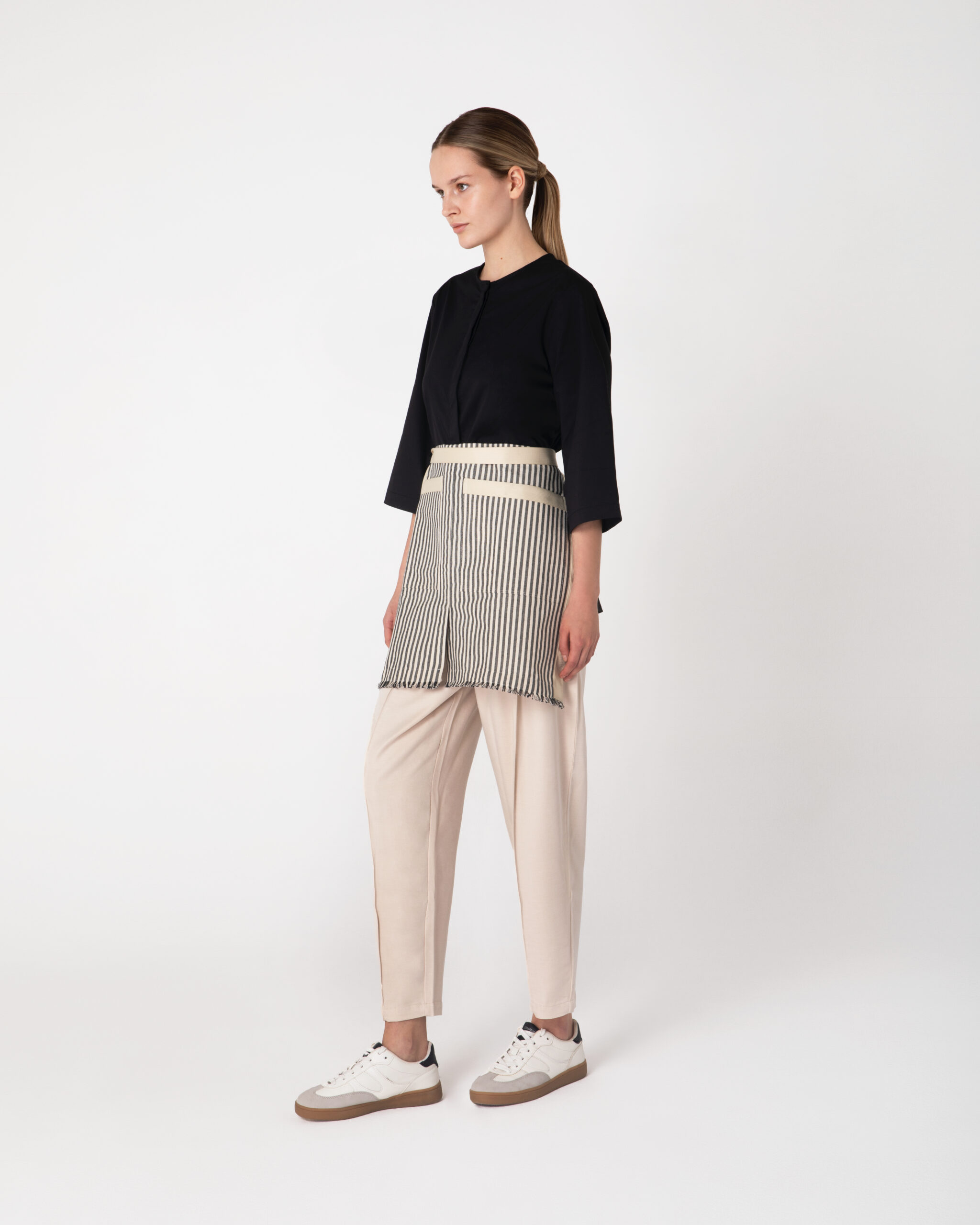 STRIPPED MIDI APRON