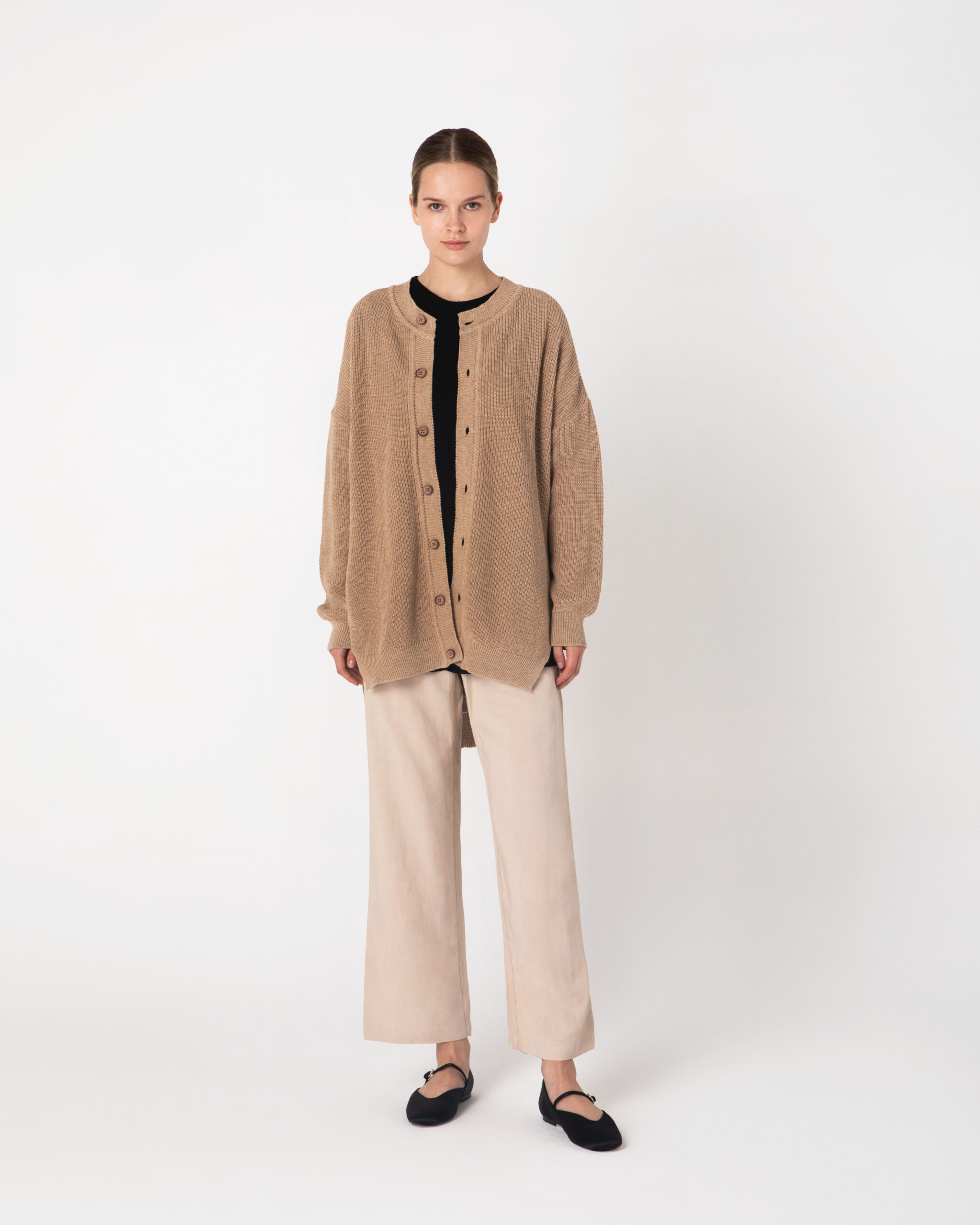 ASYMMETRIC CARDIGAN UNISEX