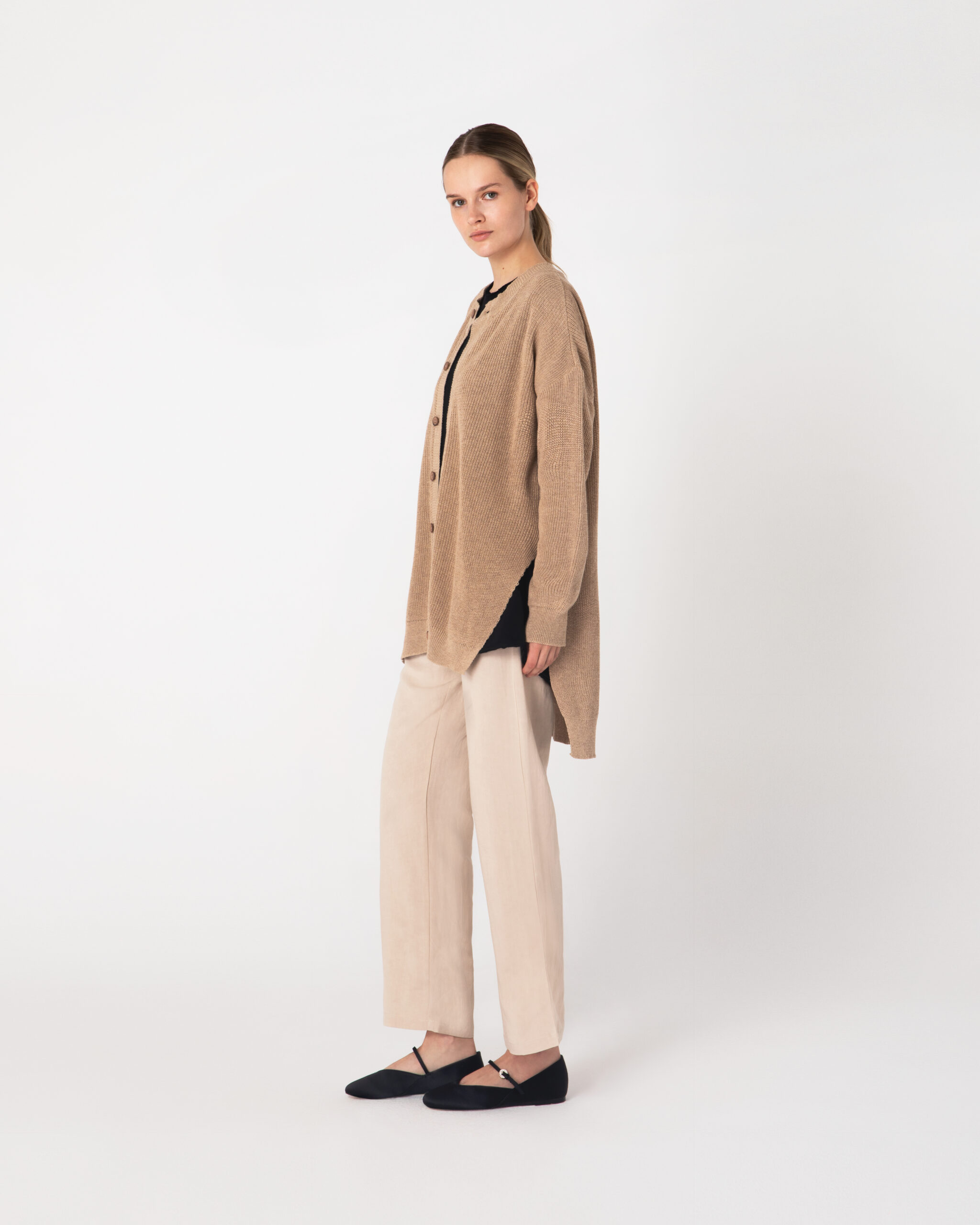 ASYMMETRIC CARDIGAN UNISEX