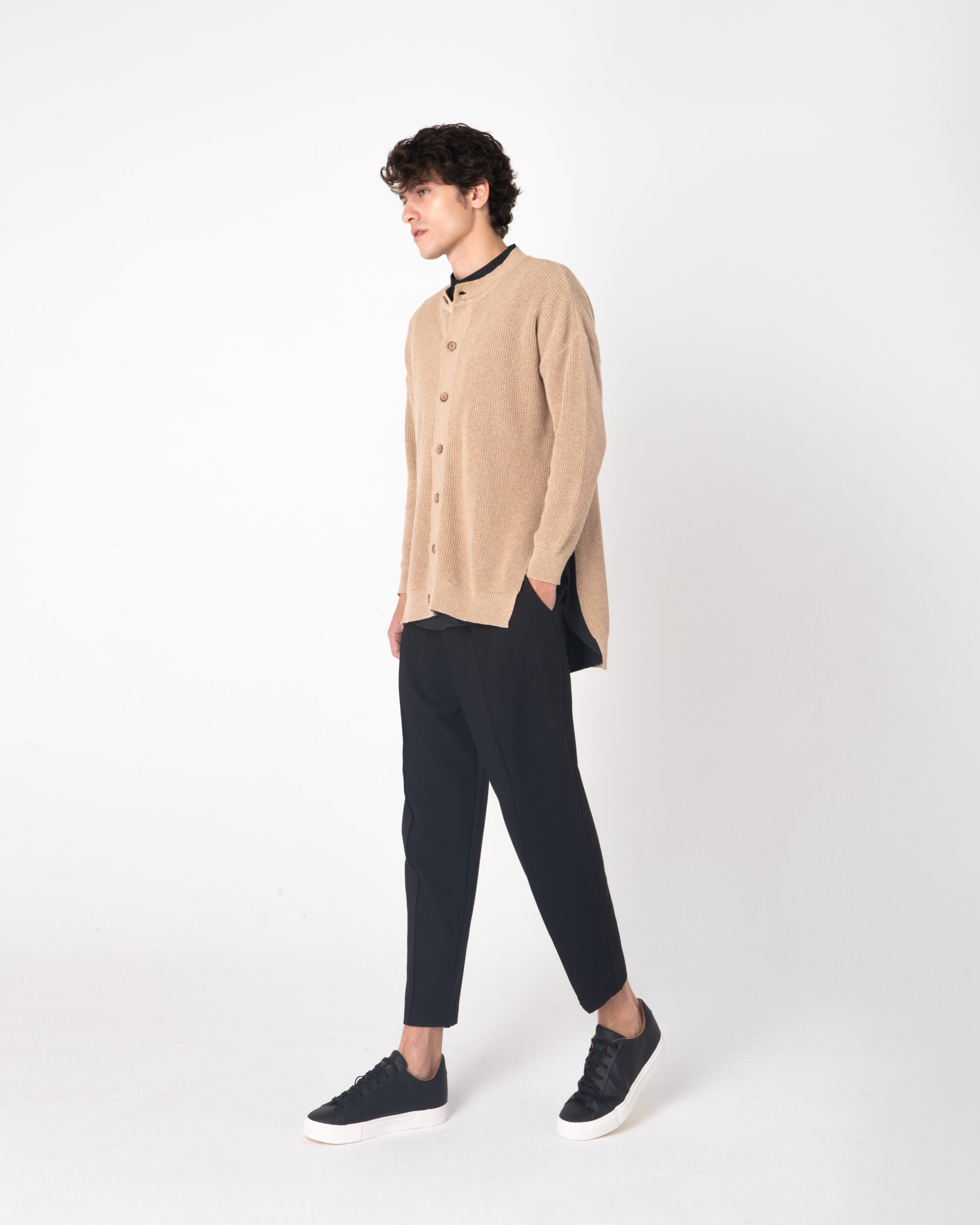 ASYMMETRIC CARDIGAN UNISEX